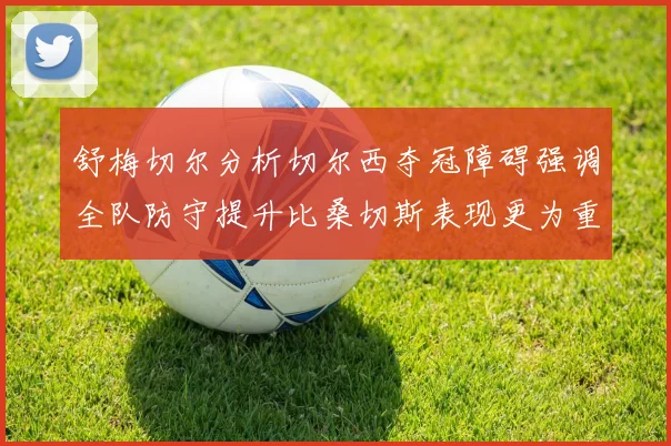 舒梅切尔分析切尔西夺冠障碍强调全队防守提升比桑切斯表现更为重要