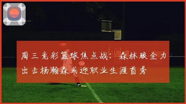 周三竞彩篮球焦点战：森林狼全力出击杨瀚森或迎职业生涯首秀